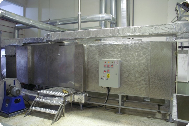 belt Drying system for vegetable and fruits